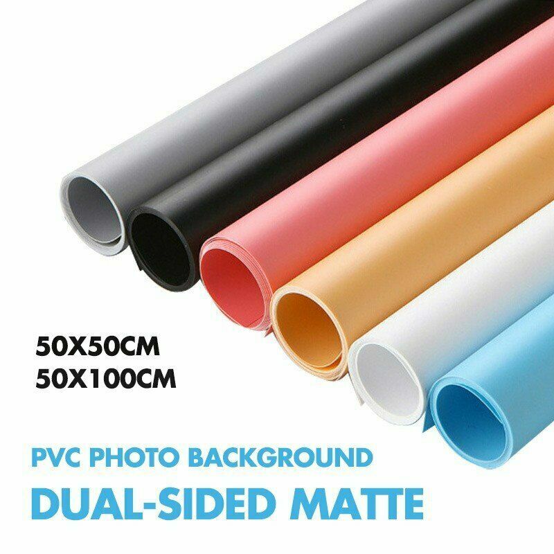 Selens 50x100cm Dual-sided PVC Background Matte Anti-wrinkle Backdrop for Photo
