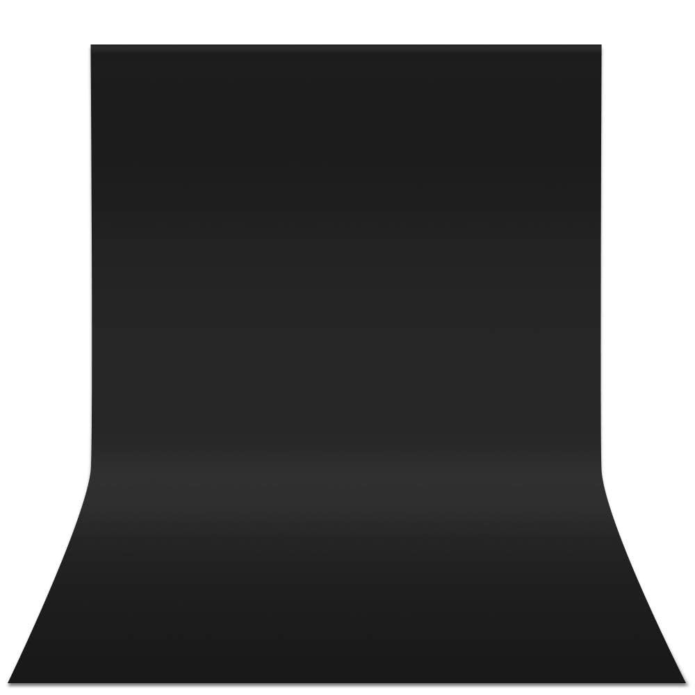 YAYOYA Black Backdrop, 10×20 ft Large Photo Backdrop Curtain ft,