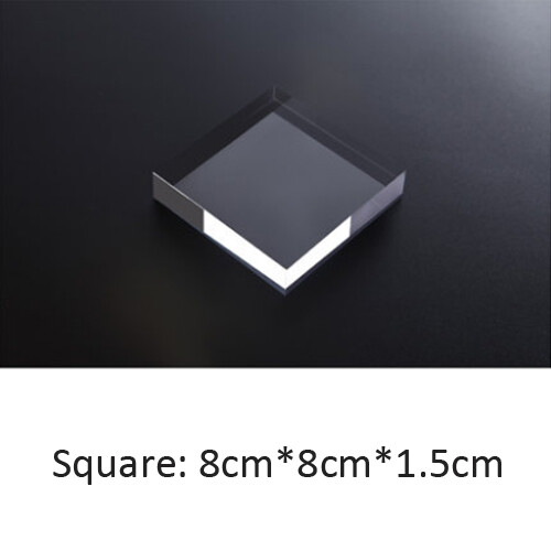 Cube Round Square Acrylic Board Photography Props For Cosmetics Makeup Jewelry