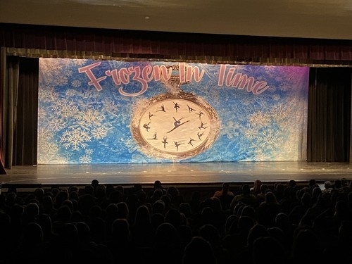Frozen In Time 20’ X 40’ Theater Stage Backdrop Hand Painted